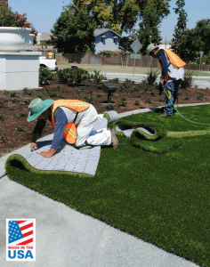 Artificial grass installation by Field of Green