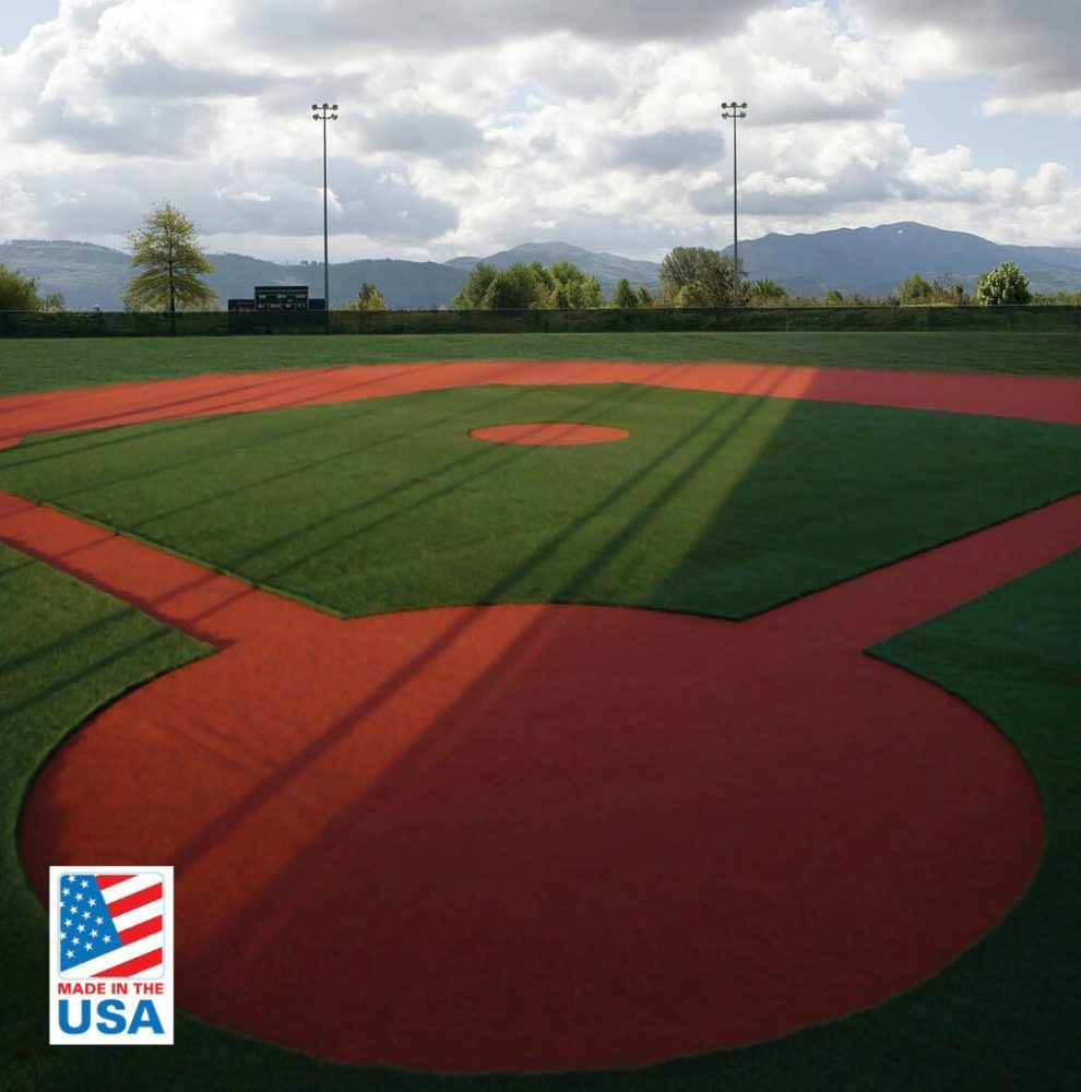artificial grass baseball field