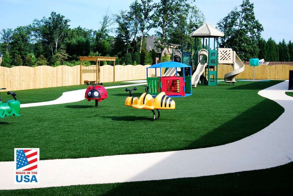 fake grass playground