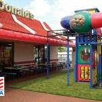synthetic grass at mcdonald's play place