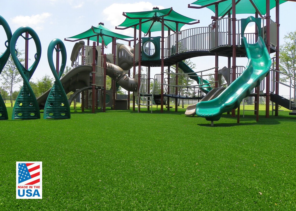 synthetic grass playground