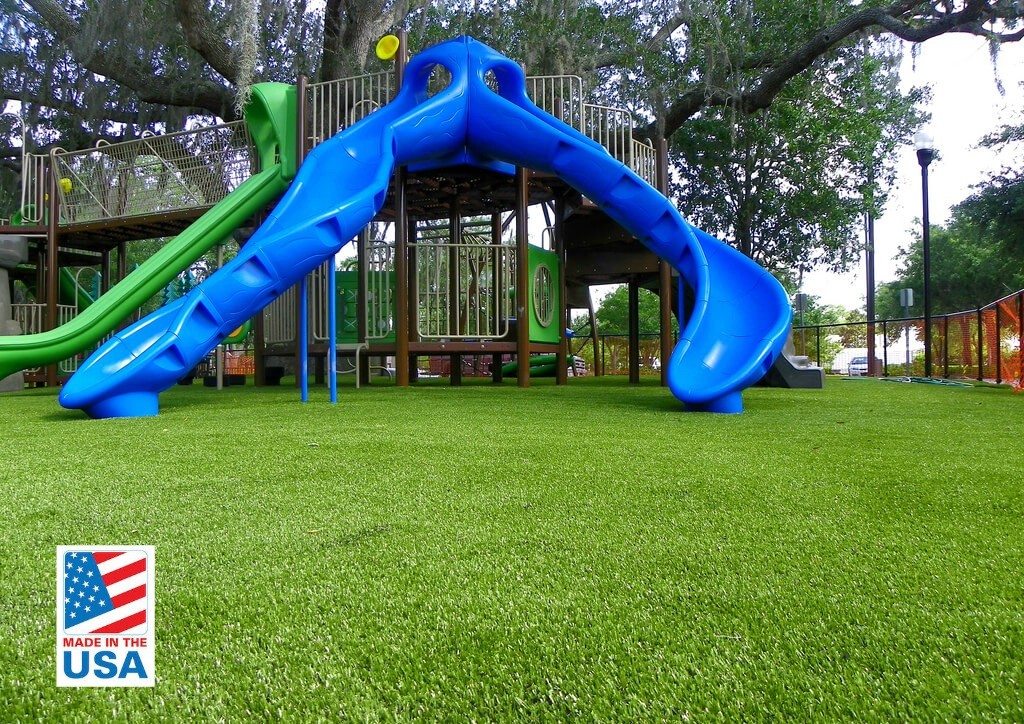 artificial grass playground